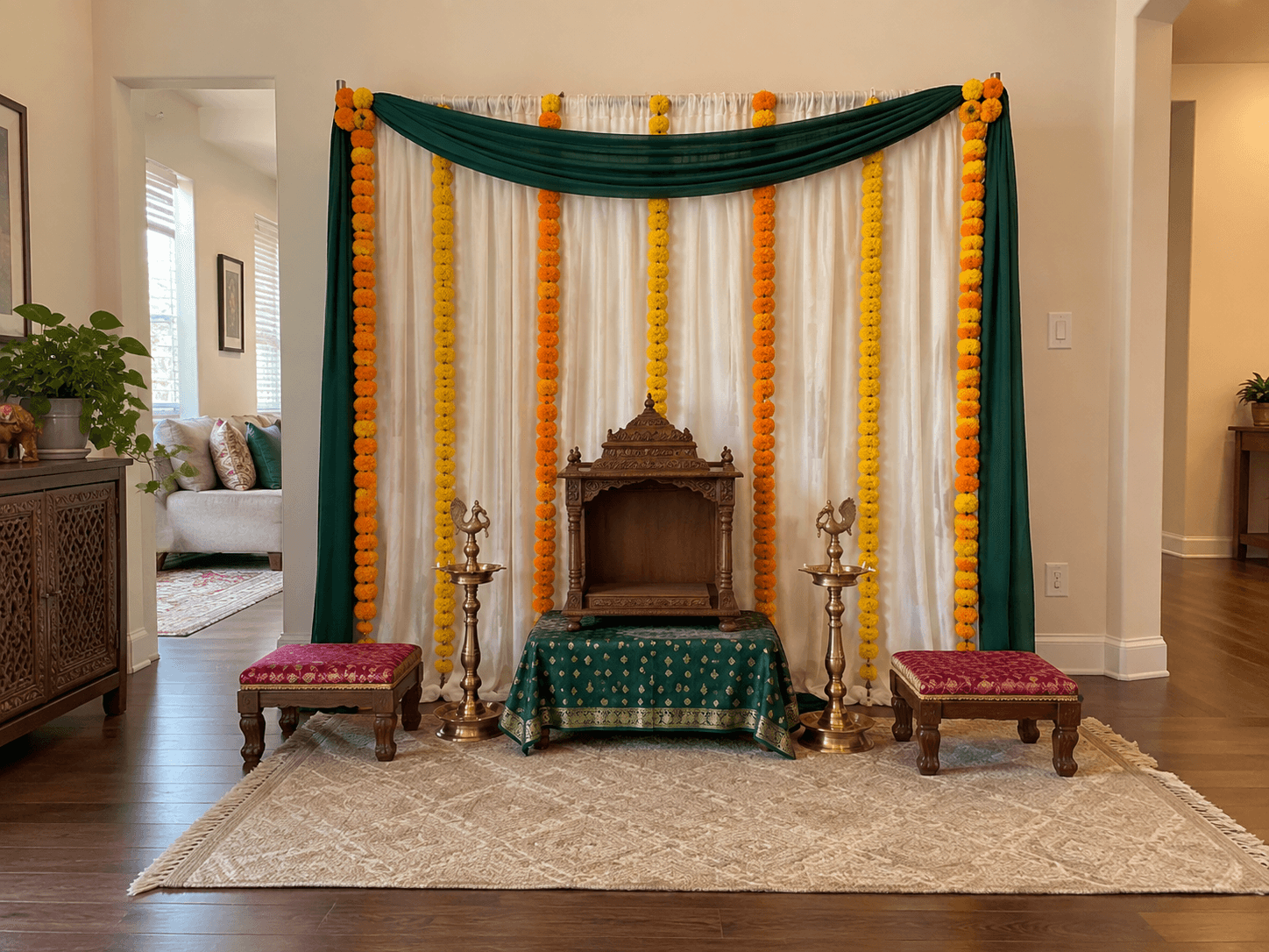 Puja & housewarming décor design inspiration